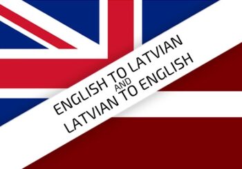 English to Latvian Translation