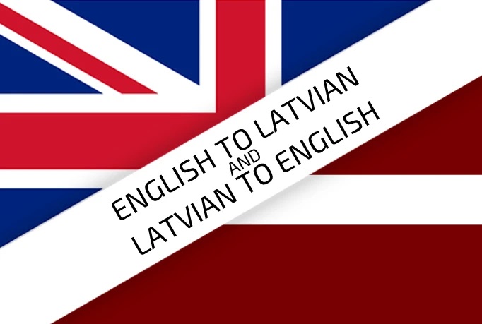 English to Latvian Translation